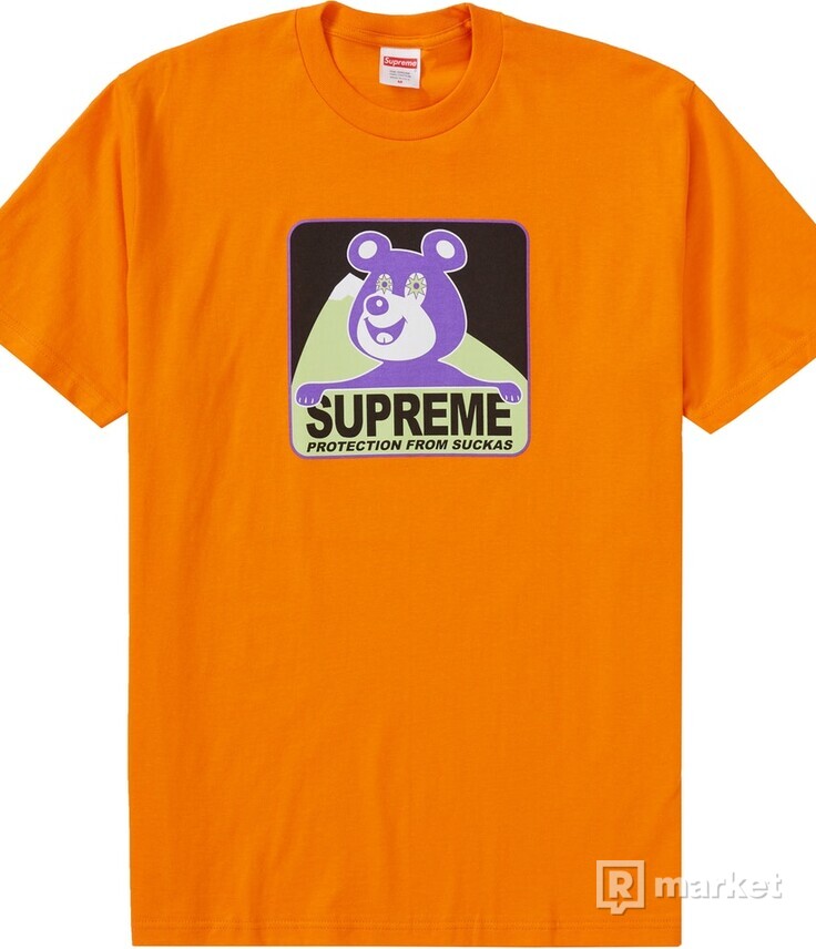 Supreme Bear Tee Orange