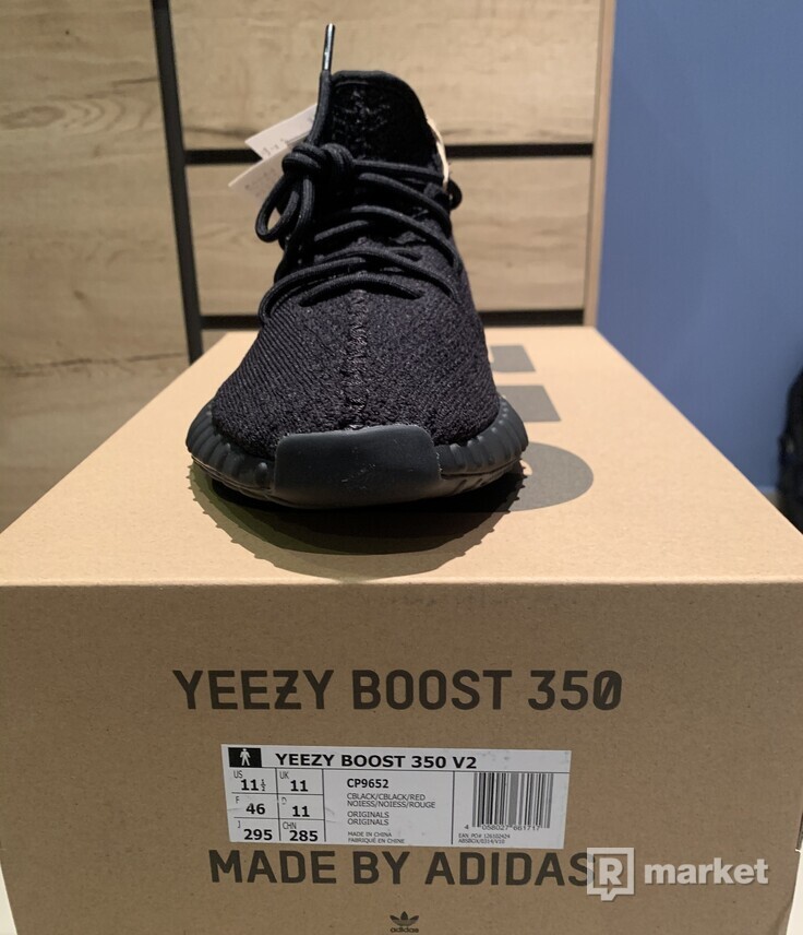 Adidas yeezy boost 350 black red