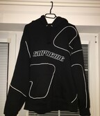 Supreme Big S  Hooded Sweatshirt (size M)