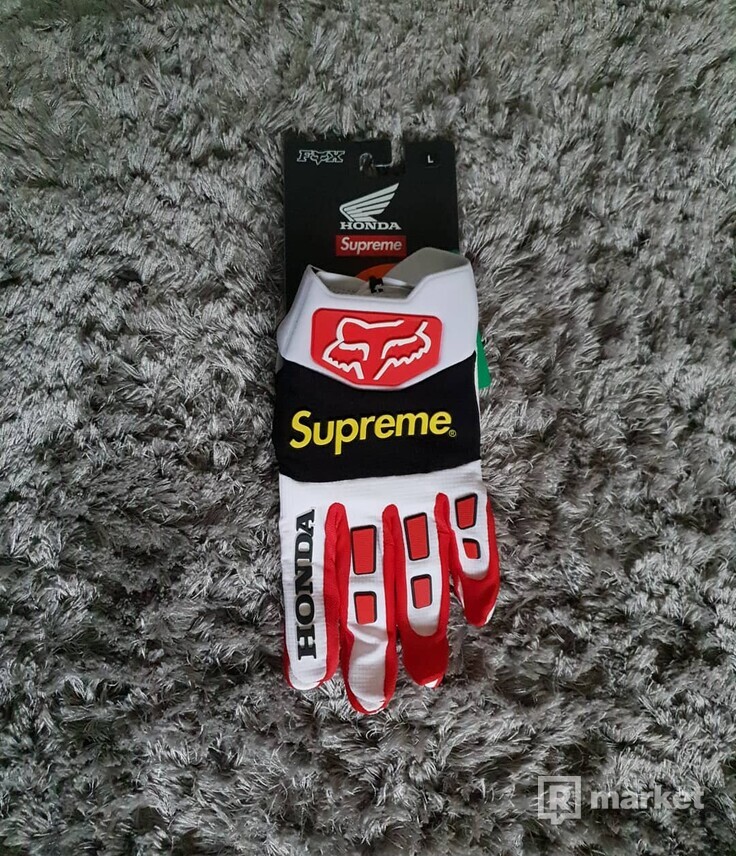 Supreme Honda Fox  Racing Red Glove