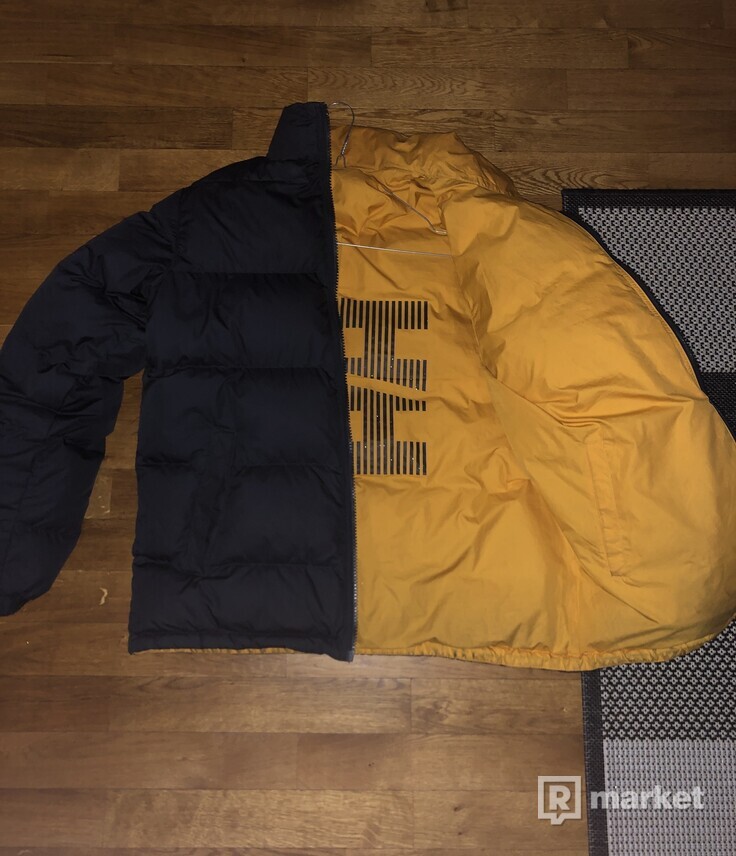 Helly Hansen reversible puffer jacket black-ebony/yellow