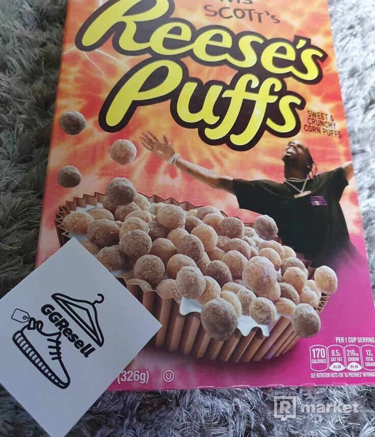 TRAVIS SCOTT's Reese's Puffs Cereal Speciálna edícia