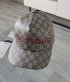 Gucci boutique print baseball cap