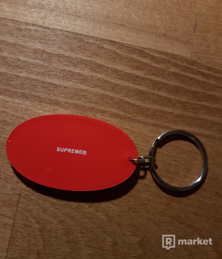 Supreme 666 keychain red SS17