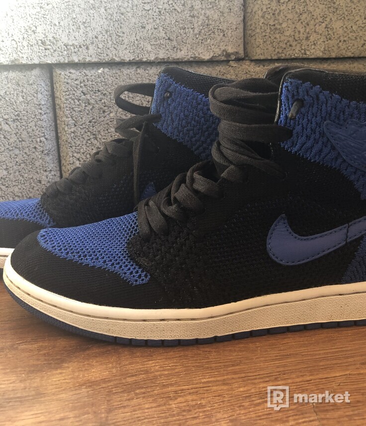 Nike Jordan 1 flyknit blue