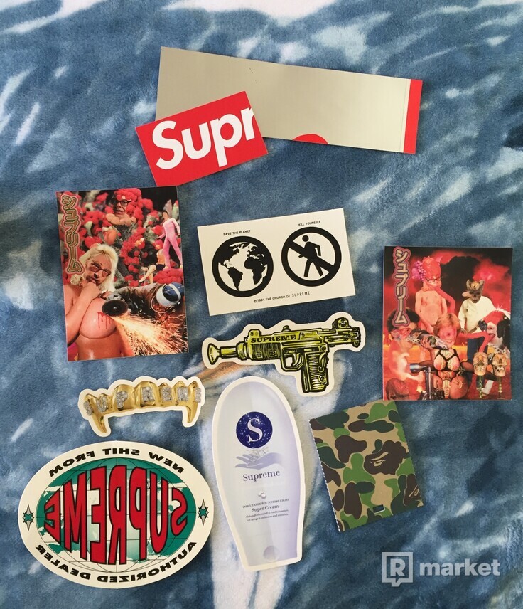 Stickers (Supreme,Bape,Palace)