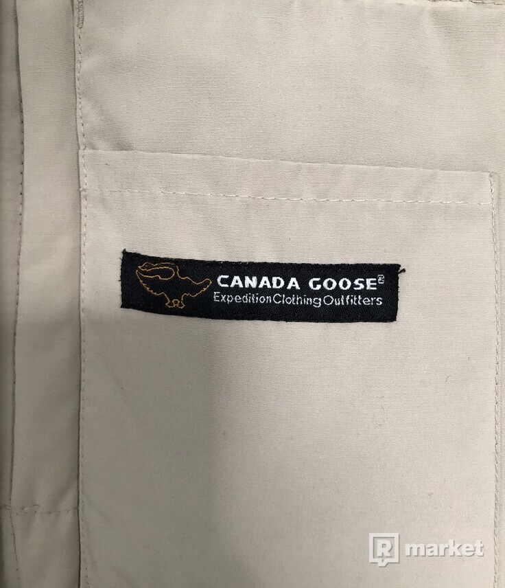 CVintage Canada Goose Vest Beige