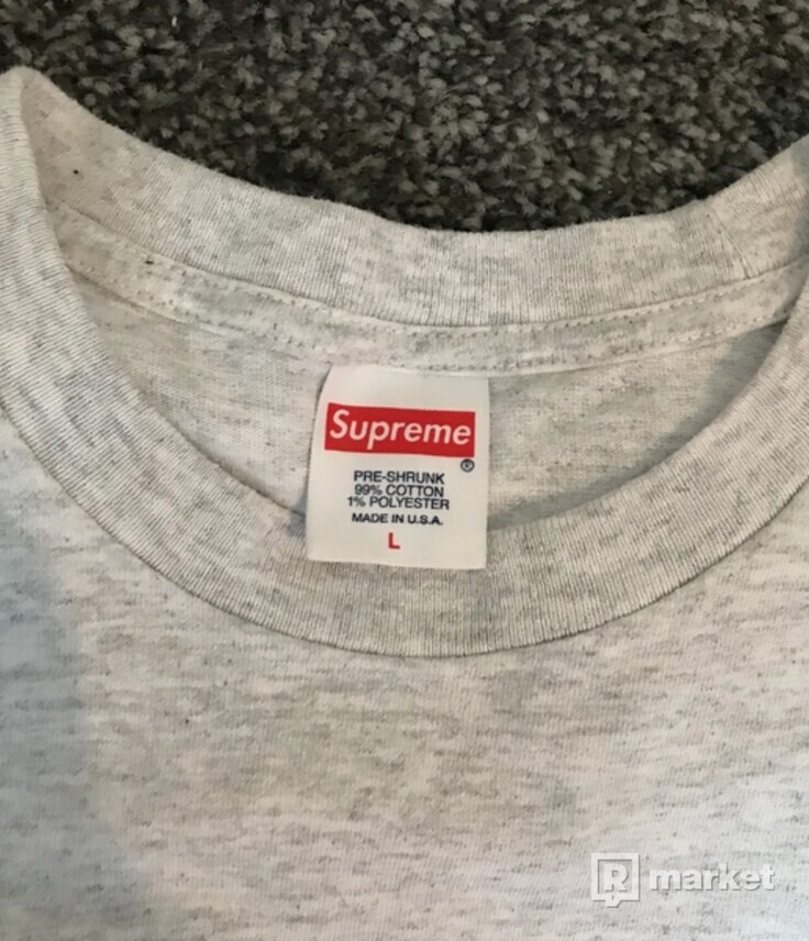 Supreme Who The Fuck Is Tee L White