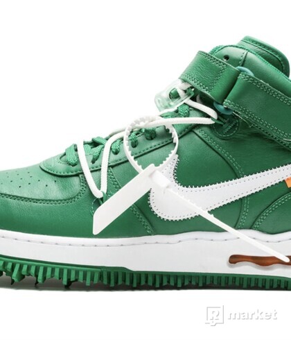Off-White Air Force 1 Mid "Pine Green"