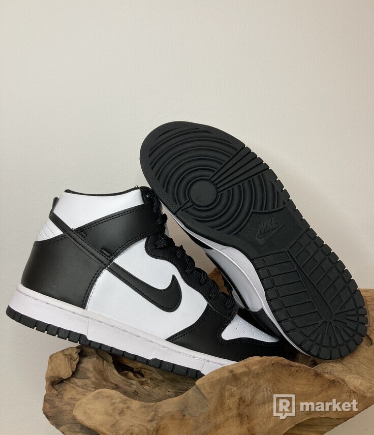 Nike Dunk High Black White (GS)