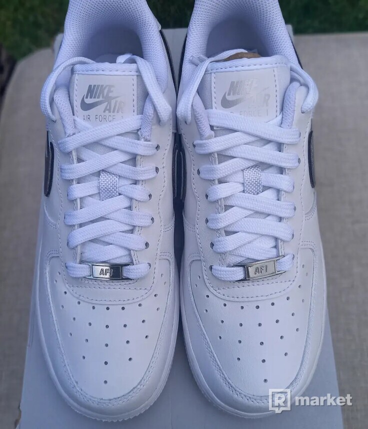 Nike Air Force 1 Essential White Silver Black