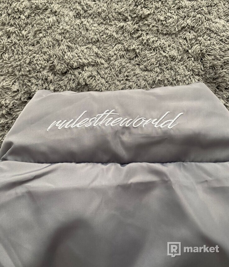 Corteiz “RulesTheWorld” Bolo Jacket - Grey