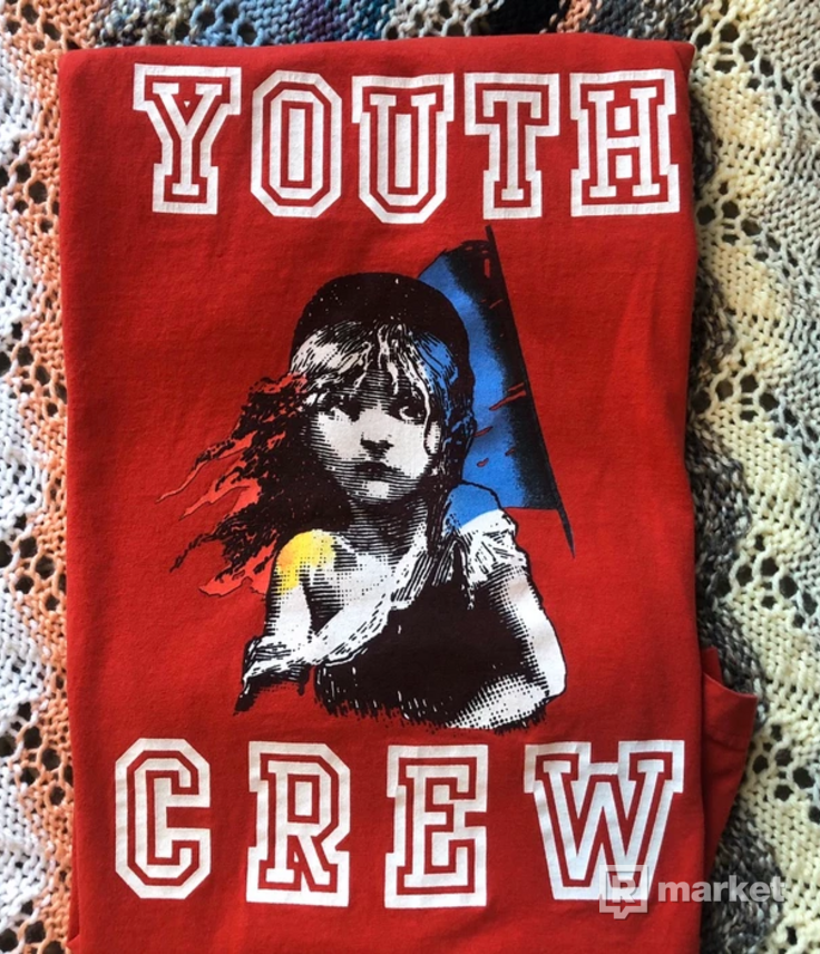 SUPREME LES MISERABLES YOUTH CREW TEE **very rare**