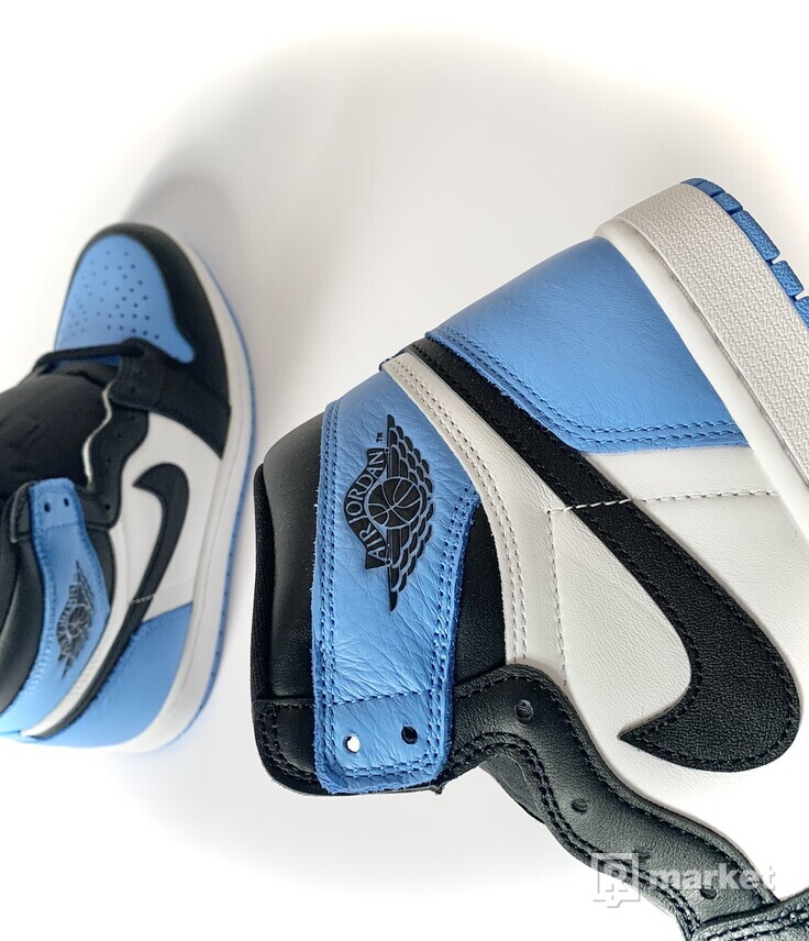 Nike Air Jordan 1 High Unc Toe 44.5