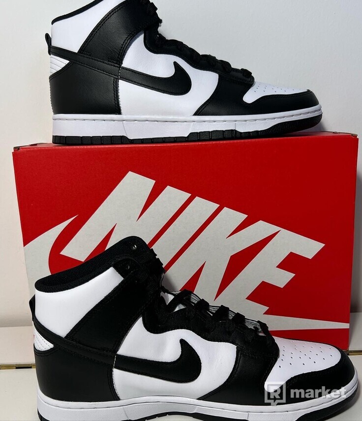 Nike Dunk High Retro White Black