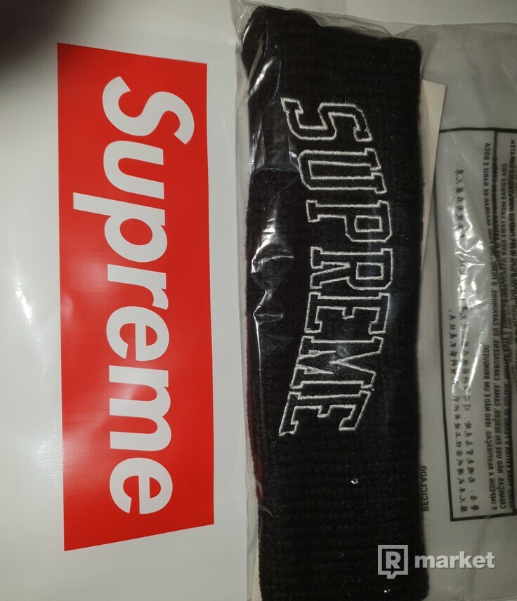 Supreme x New Era  Seguin Arc Logo Headband