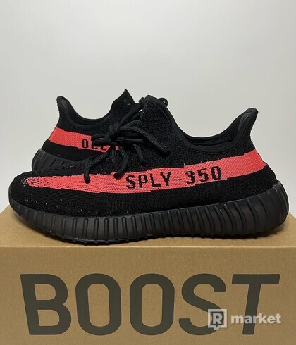 Adidas Yeezy Boost 350 V2 - Core Black Red