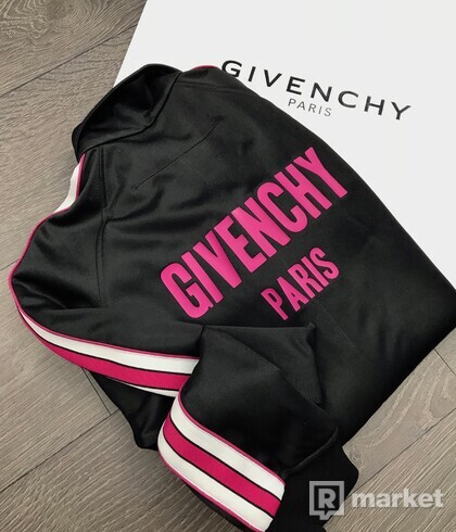 Givenchy logo mikina na zips