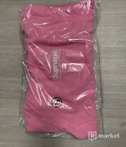 Supreme Box Logo hooded sweatshirt FW21 “pink”
