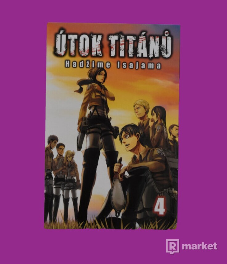 Attack on Titan Kolekcia 1-4