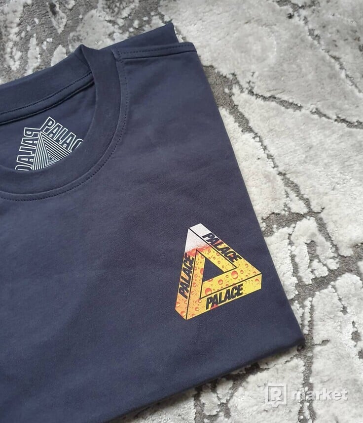 Palace "Tri-Lager Tee Navy"