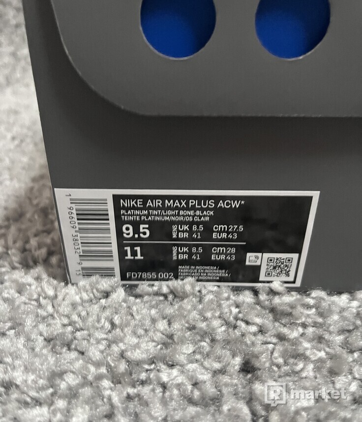 Nike Air Max Plus x A-Cold-Wall [White]