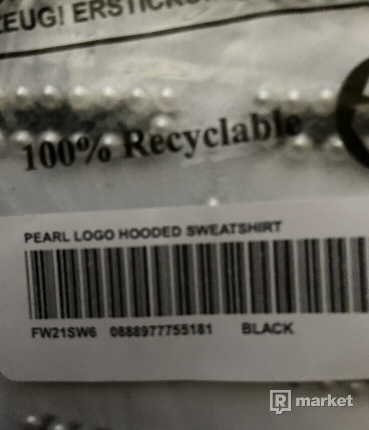 Supreme pearl hooded sweatshirt