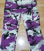 Cammo Pants purple