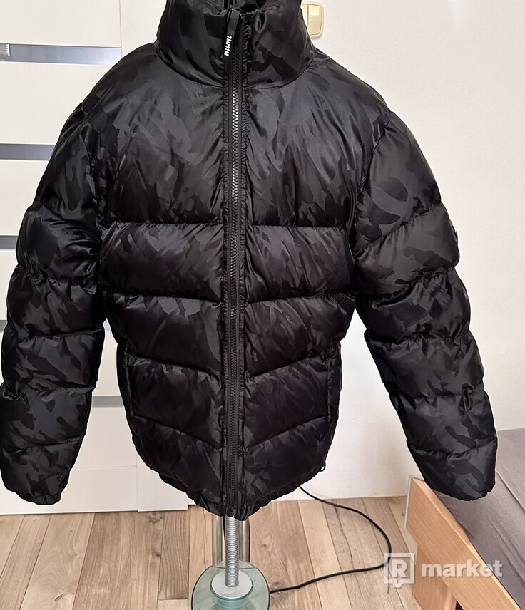 Trapstar Jacquard puffer jacket black