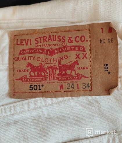 Vintage Levis 501 W34 L34