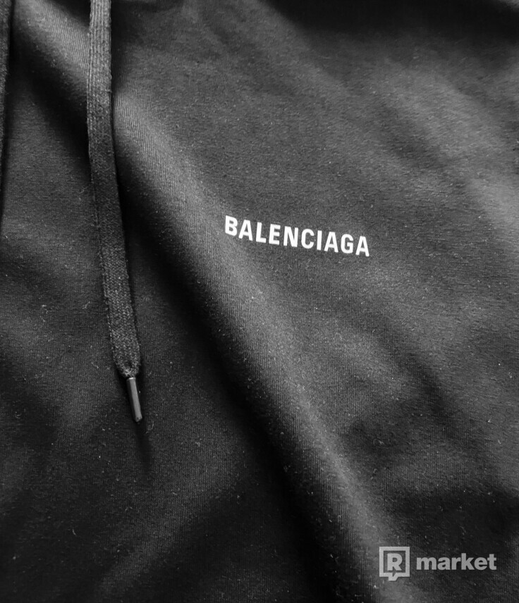 Balenciaga Back logo hoodie