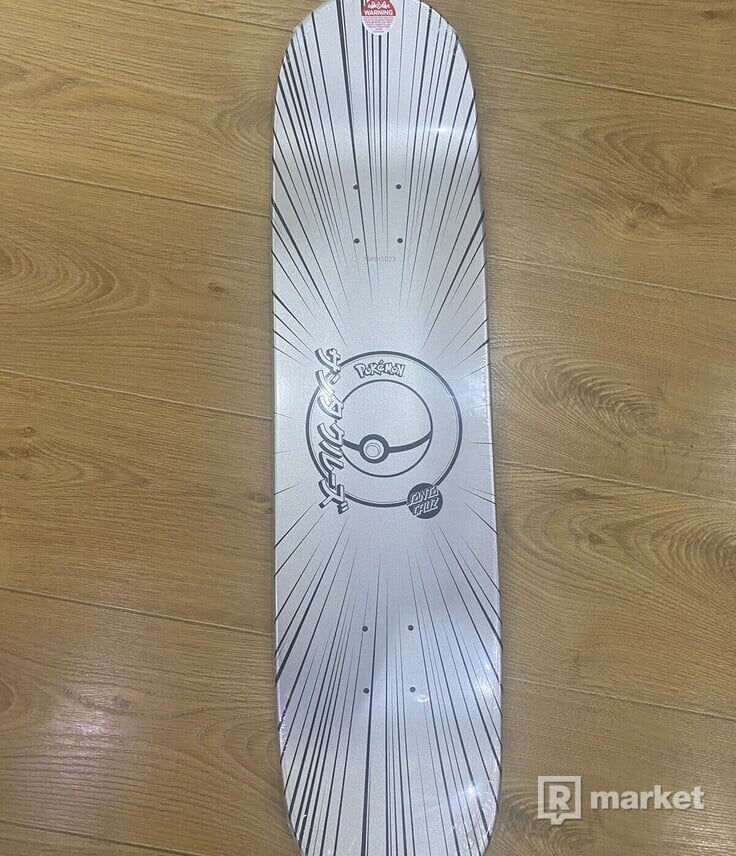 Pokemon X Santa Cruz  Skateboard Doska Blastoise
