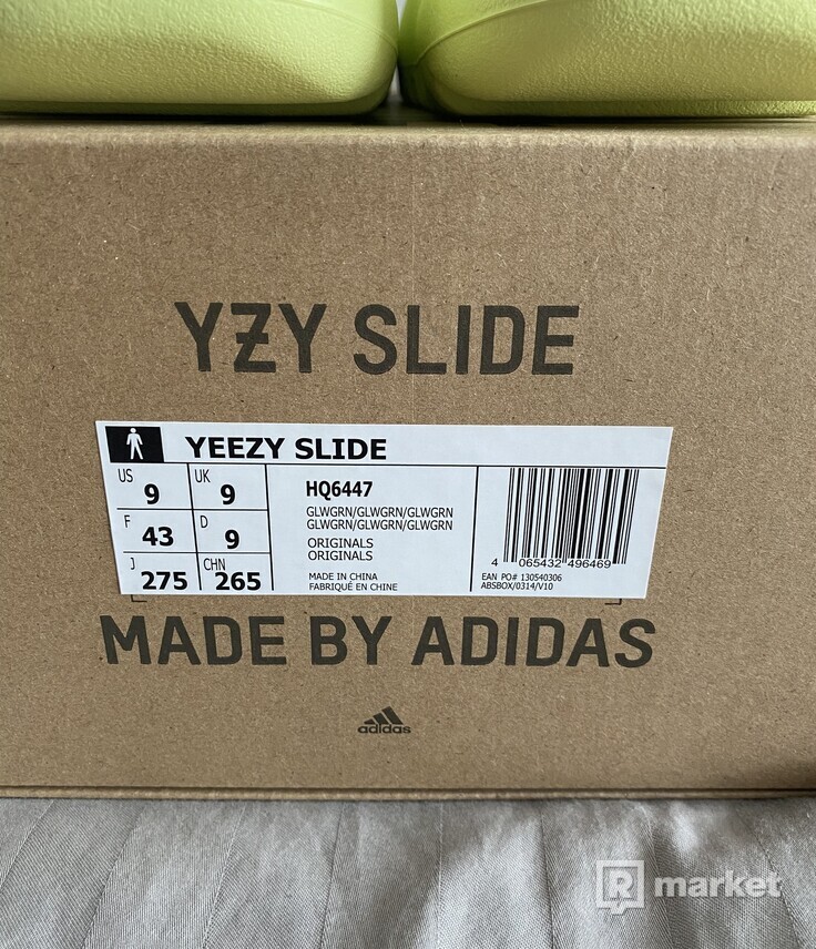 adidas YEEZY Slide GLOW US 9 - EU 43