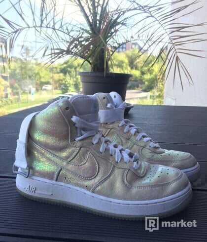 LIMITED Air Force 1 Hi "Iredescent Pearl"