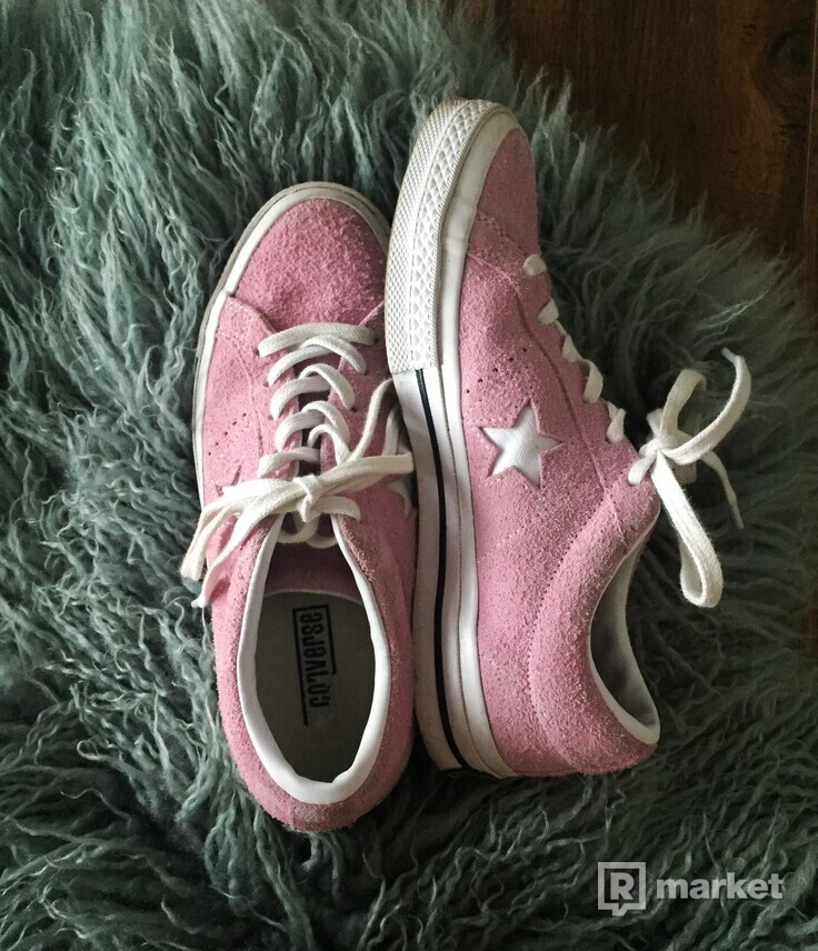Converse One Star Pink Suede