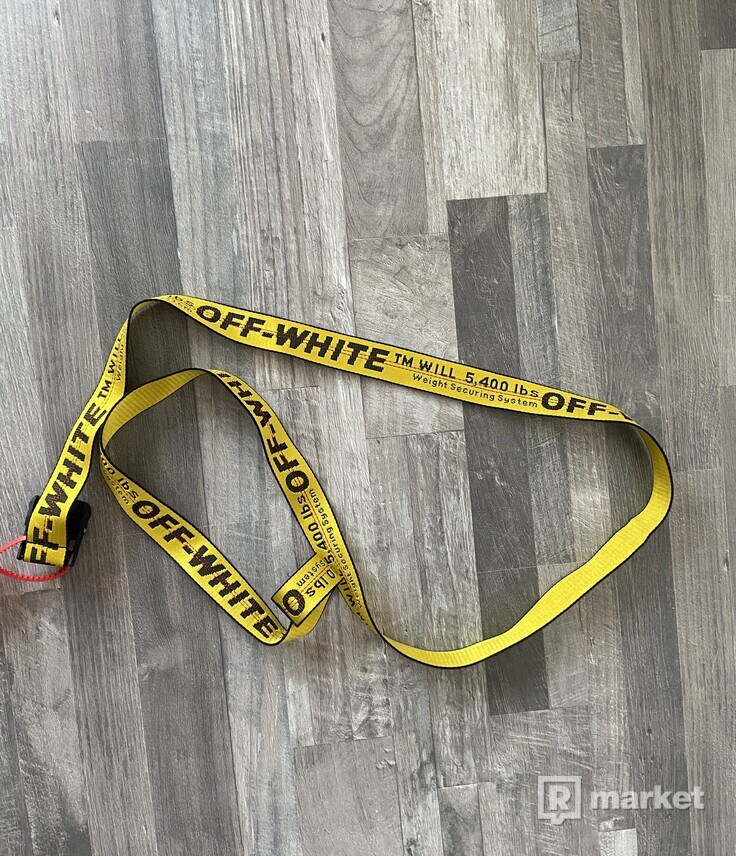Off-white belt