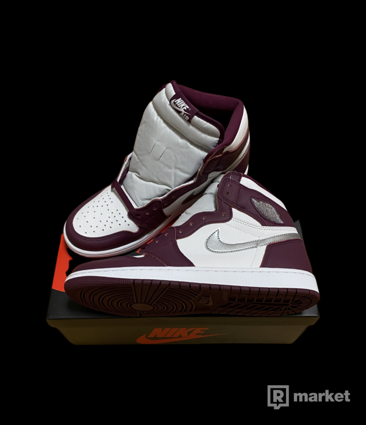 Nike Air Jordan 1 Retro High Brodeaux