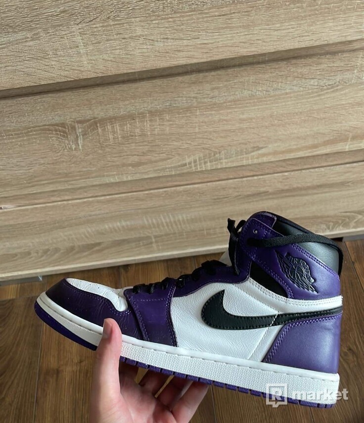 Air Jordan High Court Purple