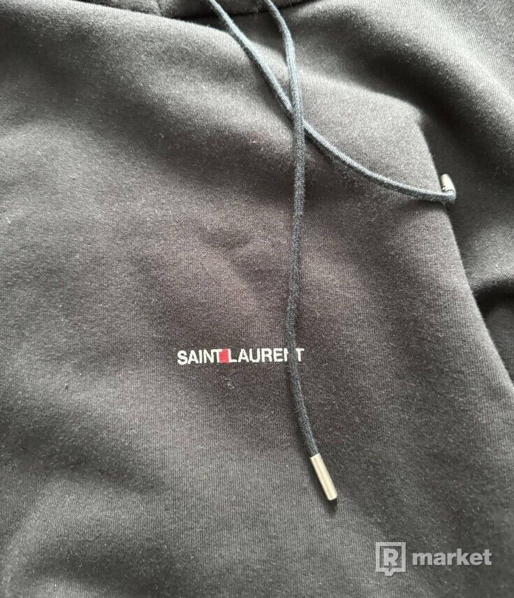 Saint Laurent logo hoodie