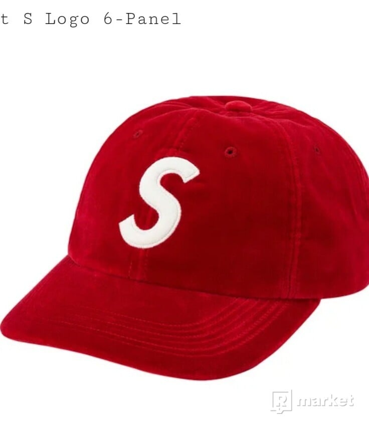 Supreme S logo cap