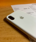 ORIGINAL Apple iPhone XR Silicone case WHITE (kupovaný v iStores)
