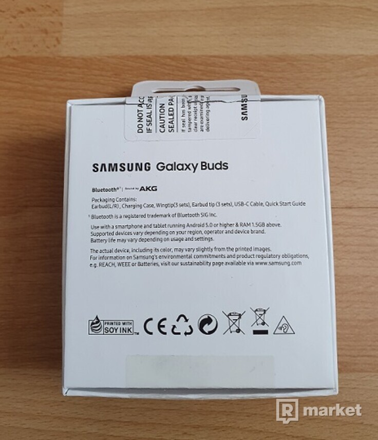 Samsung Galaxy Buds Biele