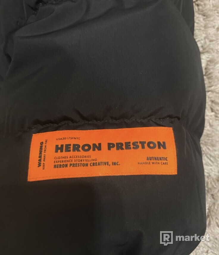 heron preston jacket/puffer