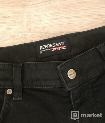 represent clo. waxed jeans 33