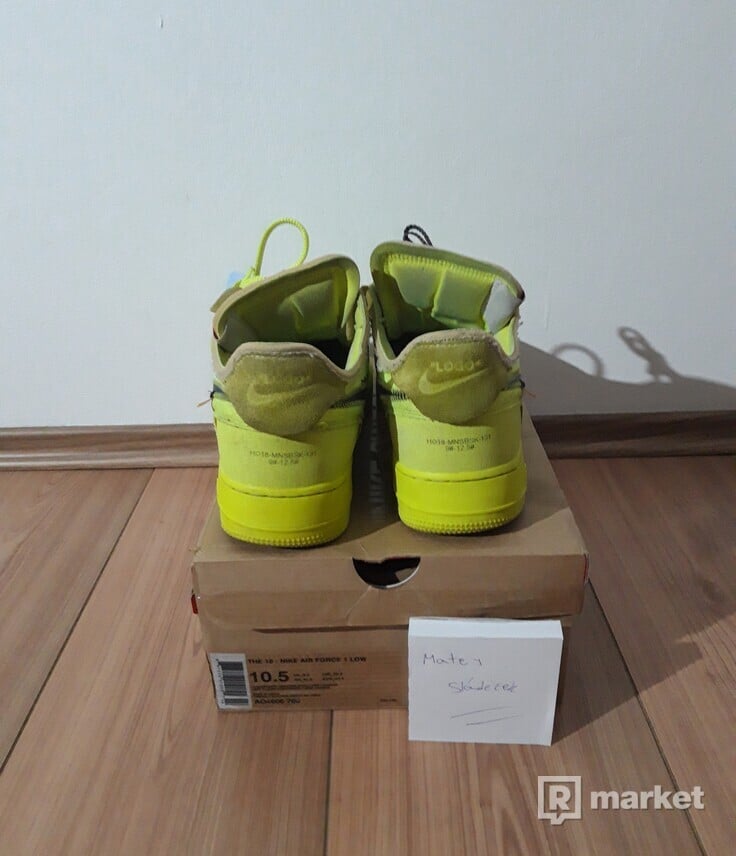 Air Force 1 Off white Volt