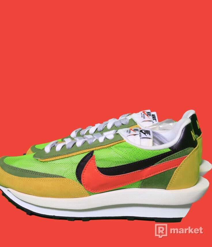 Nike x Sacai waffle green