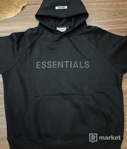 Essentials Hoodie black