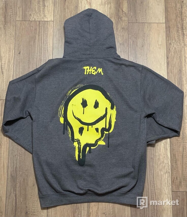 Fck them smiley hoodie
