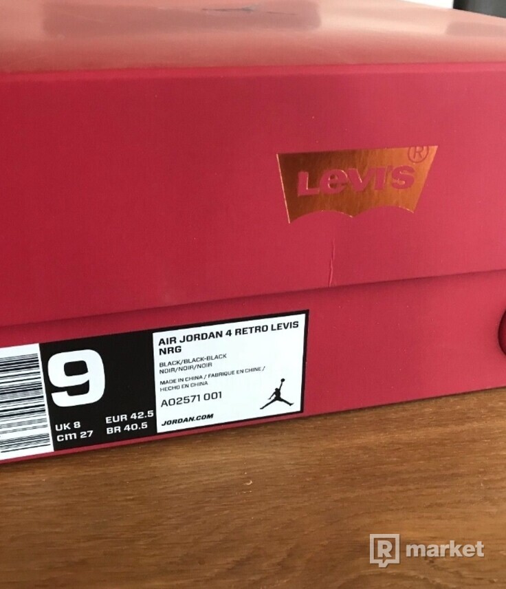 Nike Air Jordan 4 Retro Levis NRG Denim 