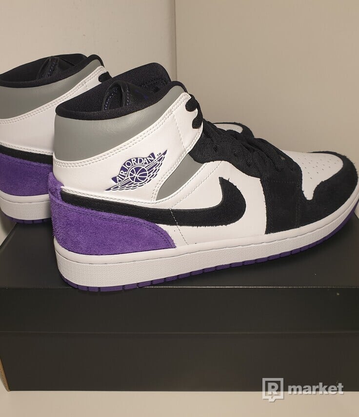 Jordan 1 Mid Se Purple